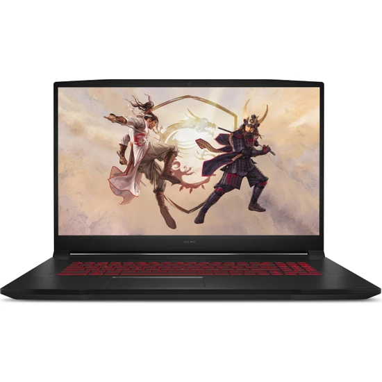 MSI KATANA GF76 12UE-830XTR INTEL CORE İ7 12650H 16GB 512GB SSD RTX3060 FREEDOS 17.3" FHD 144HZ TAŞINABİLİR BİLGİSAYAR