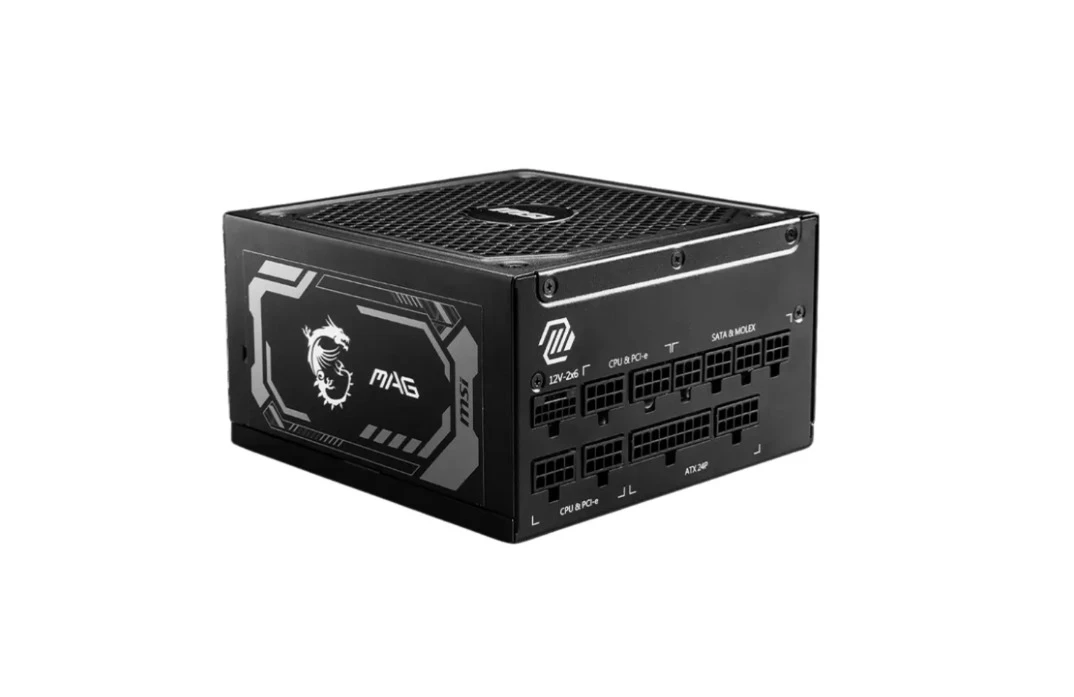 MSI MAG A1000GL Gen5 1000 W Power Supply