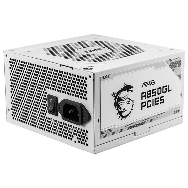 MSI MAG A850GL White Gen5 850 W Power Supply
