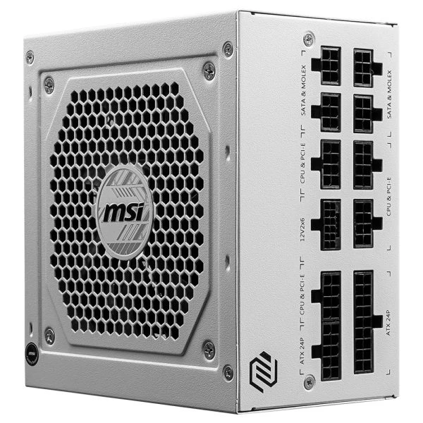 MSI MAG A850GL White Gen5 850 W Power Supply