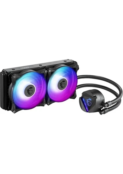 MSI MAG CORELİQUİD 240R V2 2X120MM ARGB FANLI SIVI SOĞUTMA SİSTEMİ