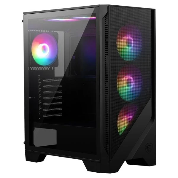 MSI MAG Forge 120A Airflow Temperli Cam USB 3.2 ATX Mesh Siyah Mid Tower Gaming Kasa
