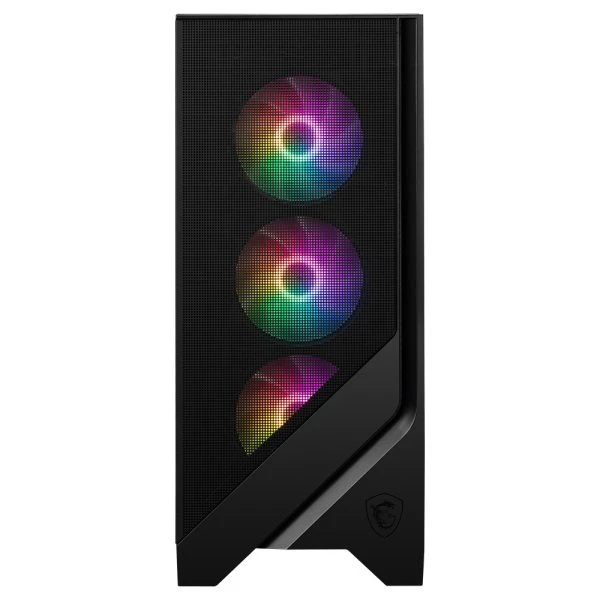 MSI MAG Forge 120A Airflow Temperli Cam USB 3.2 ATX Mesh Siyah Mid Tower Gaming Kasa