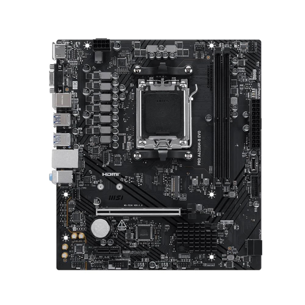 MSI Pro A620AM-B Evo AMD AM5 DDR5 Micro ATX Anakart