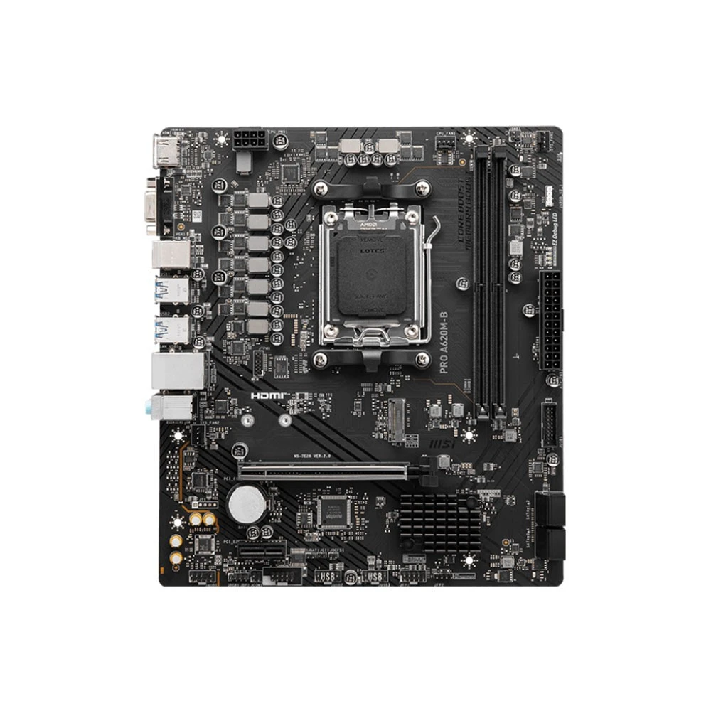 MSI Pro A620M-B AMD AM5 DDR5 Micro ATX Anakart