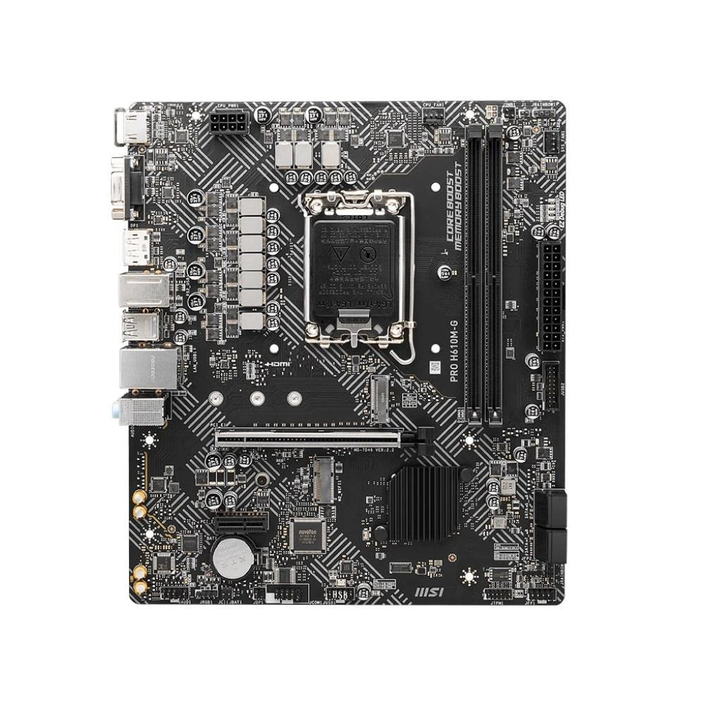 MSI Pro H610M-G Intel LGA1700 DDR5 Micro ATX Anakart