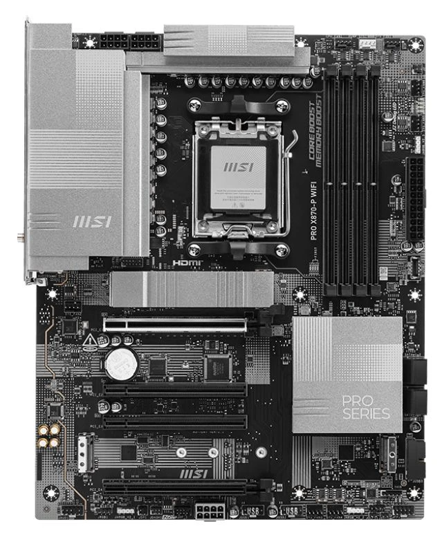 MSI PRO X870-P WiFi DDR5 8200MHz(OC) Soket AM5 M.2 HDMI ATX Anakart