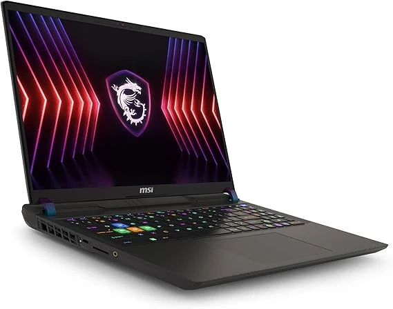MSI VECTOR 16 HX A13VHG-495TR DİZÜSTÜ BİLGİSAYAR, CORE I7-13700HX, 16.0 FHD+ 144HZ, 16GB RAM, RTX4080 GDDR6 12GB, 1TB SSD, WİNDOWS 11NOTEBOOK