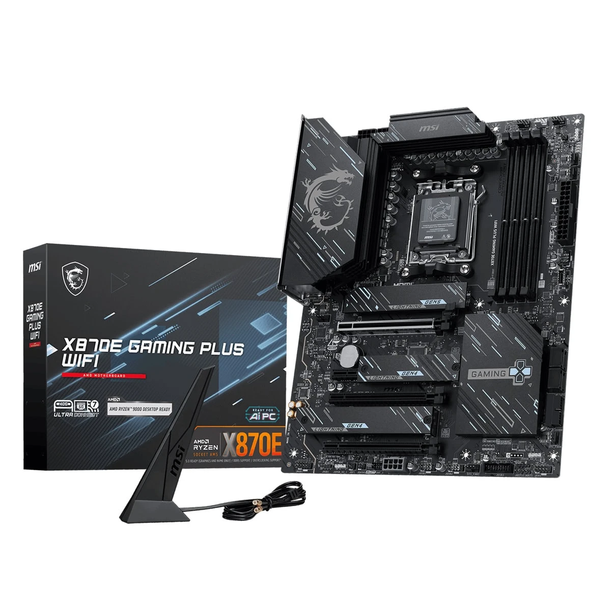 MSI X870E Gaming Plus Wi-Fi AMD AM5 DDR5 ATX Anakart