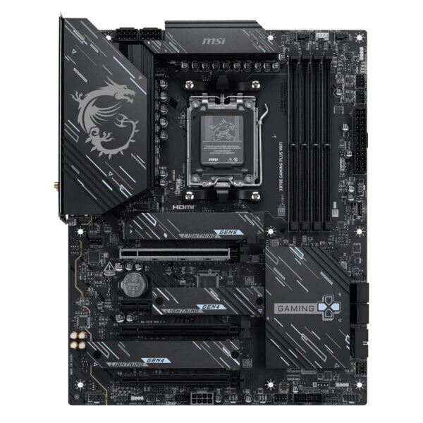 MSI X870E Gaming Plus Wi-Fi AMD AM5 DDR5 ATX Anakart