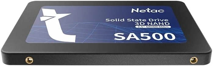 NETAC 1TB SA500 SSD, 2,5", SATA3, 3D NAND, OKUMA/YAZMA 530/475 MB/SN, 7MM