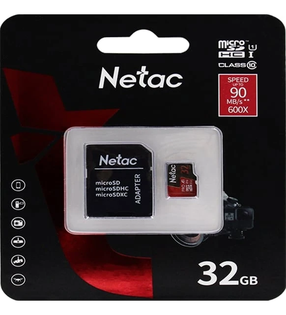 NETAC P500 EXTREME PRO MİCROSD KART 32 GB