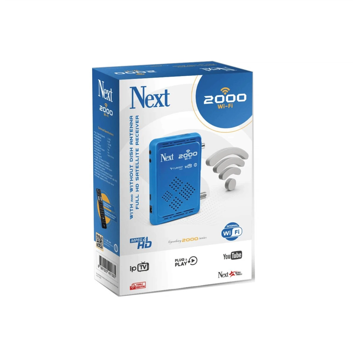Next 2000 Wi-Fi Full HD Uydu Alıcısı