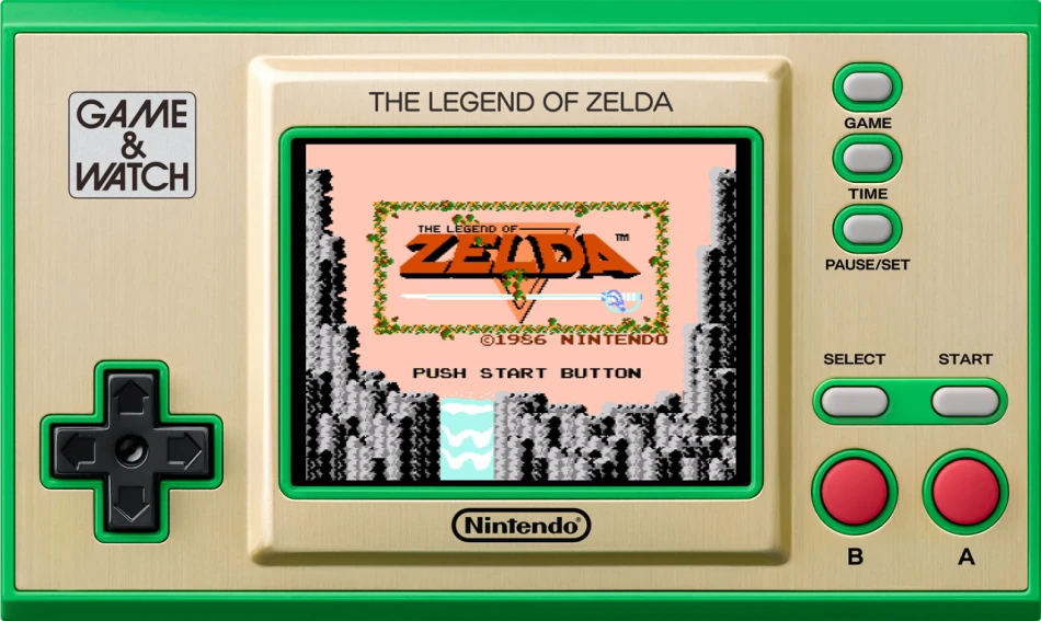NINTENDO GAME WATCH THE LEGEN OF ZELDA GAMEBOY