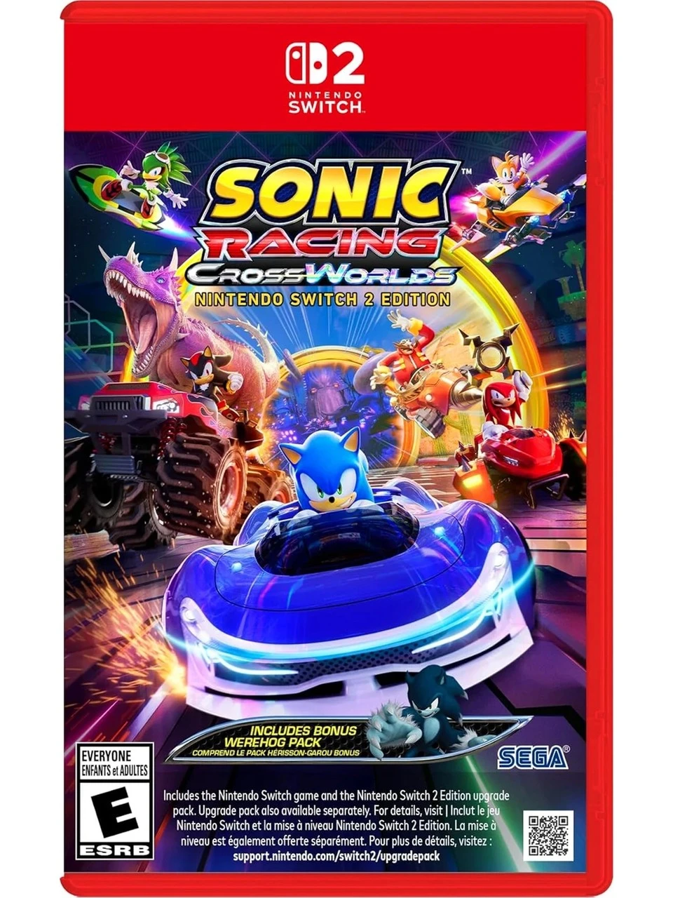 Nintendo Switch 2 Sonic Racing Crossworlds Oyun