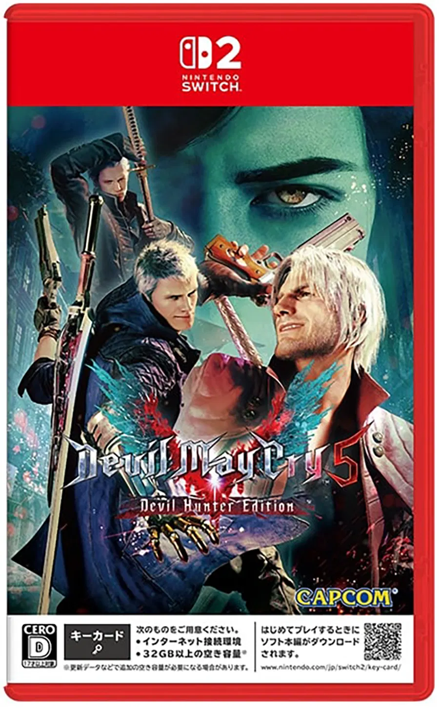 Nintendo Switch 2 Devil May Cry 5 Devil Hunter Edition Oyun