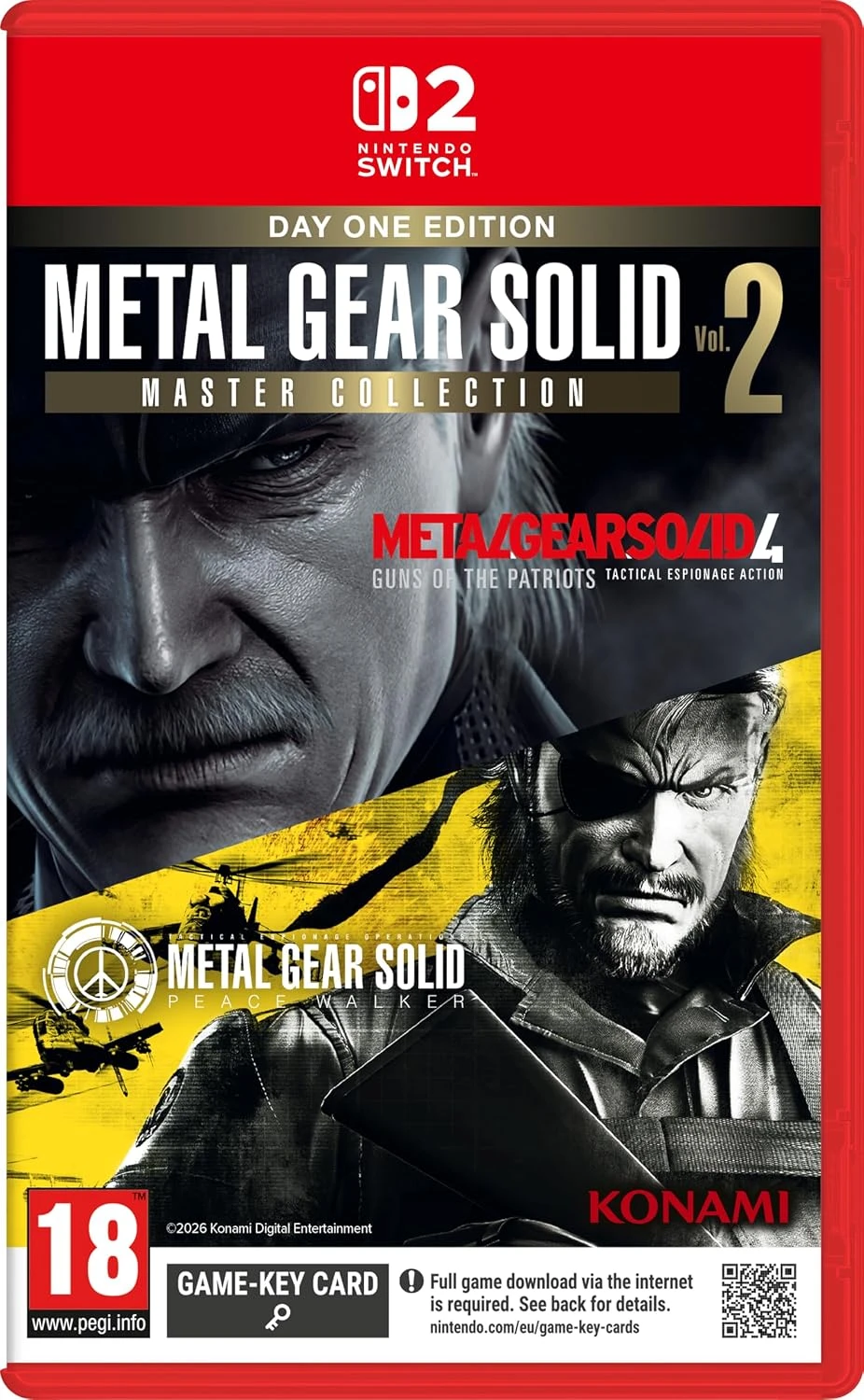 Nintendo Switch 2 Metal Gear Solid: Master Collection Vol. 2 Oyun