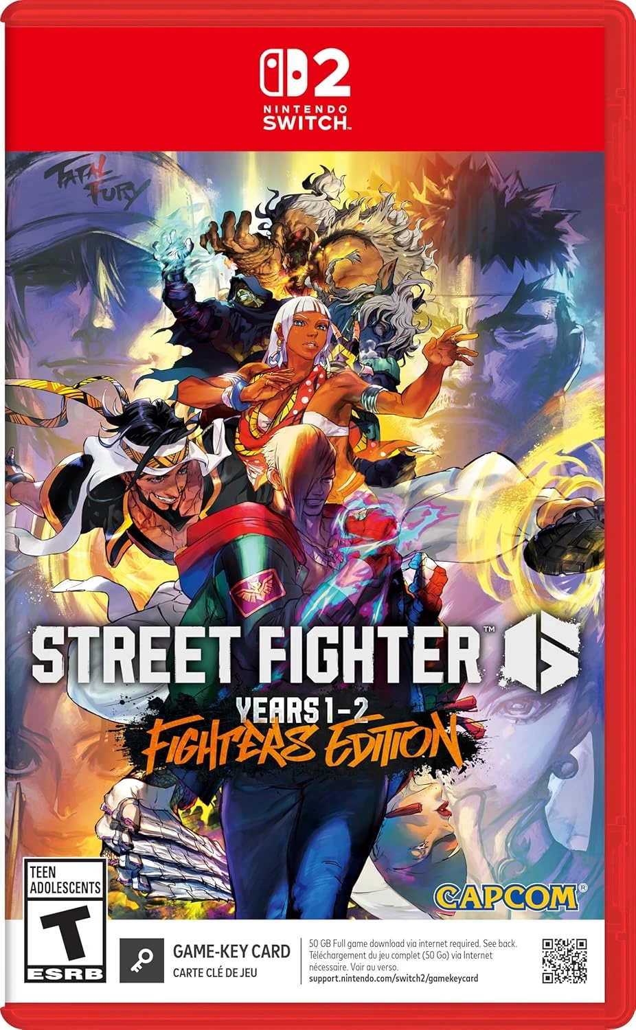 Nintendo Switch 2 Street Fighter 6 Years 1-2 Fighters Edition Oyun
