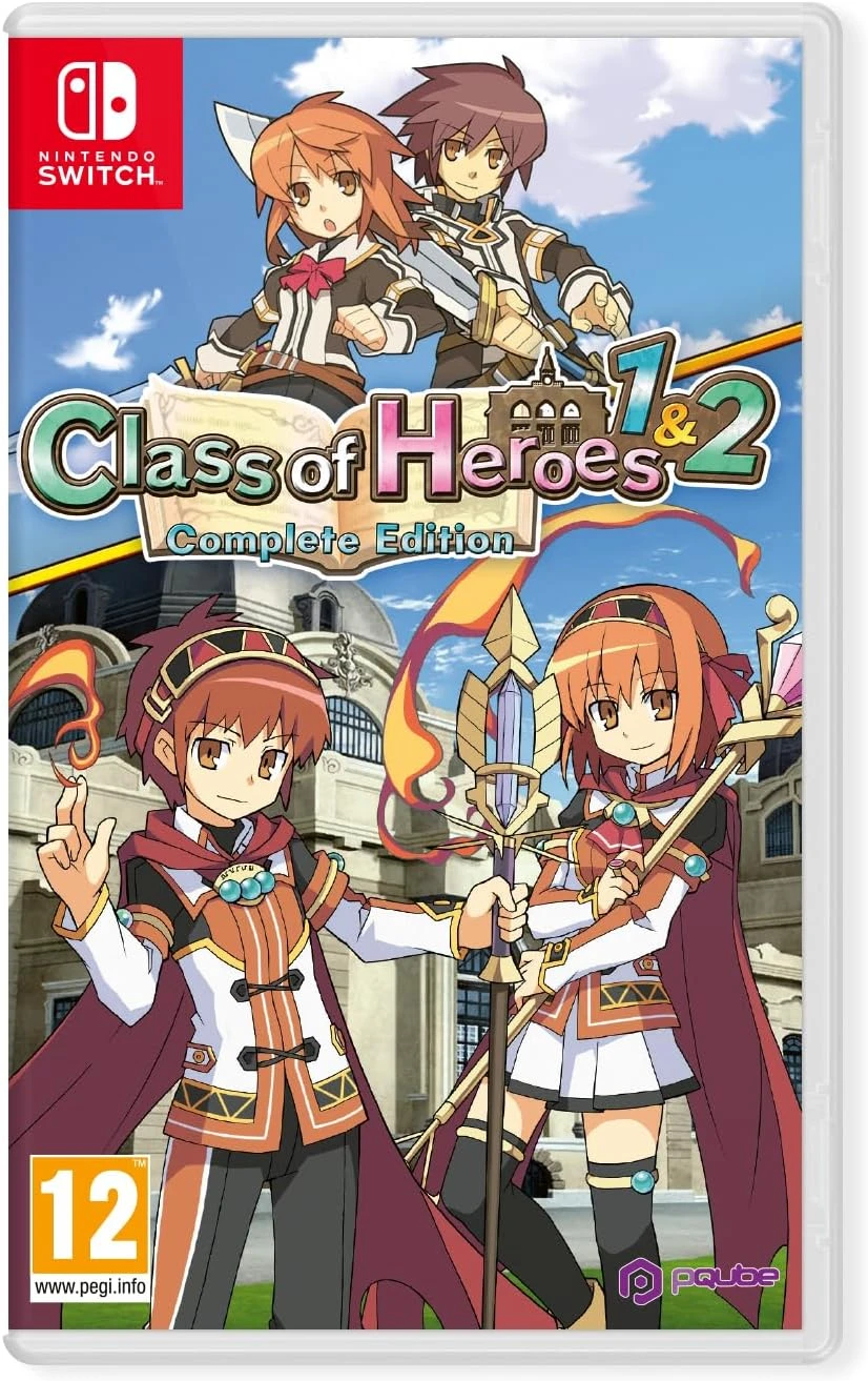 Ni̇ntendo Swi̇tch Class Of Heroes 1,2 Complete Edi̇ti̇on Oyun