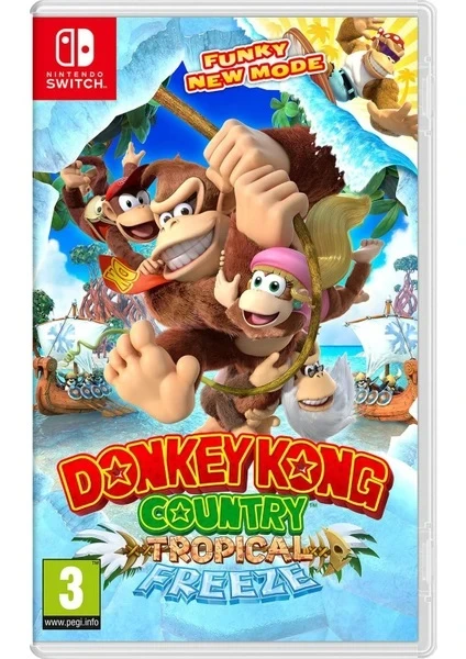 NINTENDO SWITCH DONKEY KONG COUNTRY TROPİCAL  FREEZE