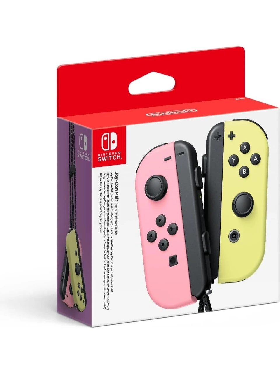 Nintendo Switch Pastel Pembe - Sarı Joy-con Controller