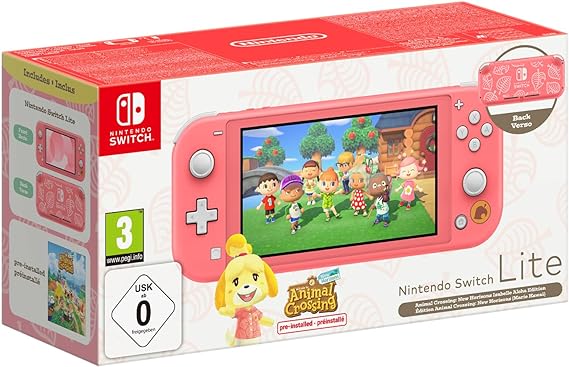 NINTENDO SWITCH LİTE ANİMAL CROSSİNG EDITION OYUN KONSOLU