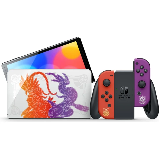 NINTENDO SWITCH OLED POKEMON SCARLET & VİOLET LİMİTED EDITION