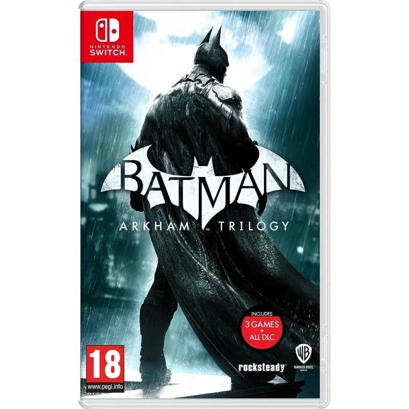 NINTENDO SWITCH OYUN BATMAN ARKHAM TRILOGY OYUN