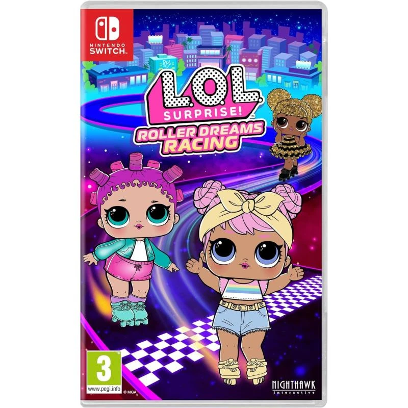 NINTENDO SWITCH OYUN LOL SUPRISE ROLLER DREAMS RACING OYUN