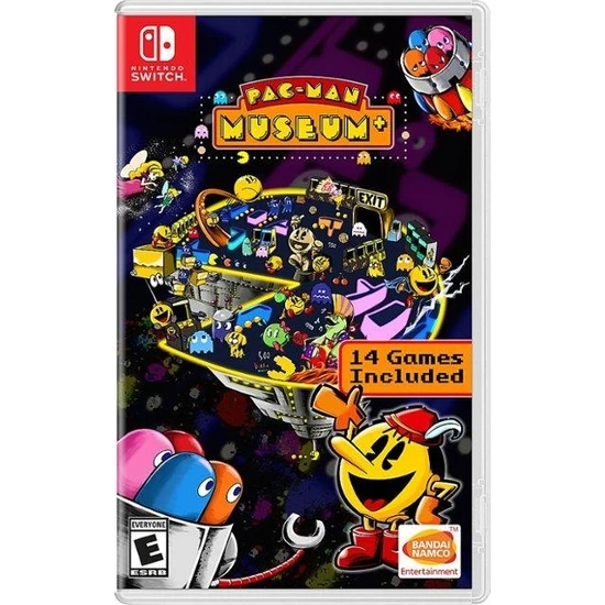 NINTENDO SWITCH OYUN PAC MAN MUSEUM + OYUN