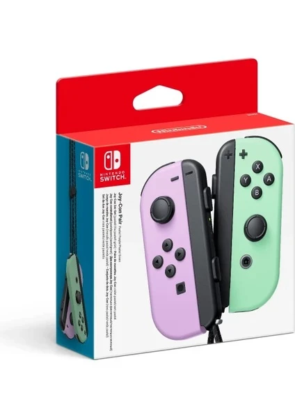 Nintendo Switch Pastel Mor - Yeşil Joy-Con Controller