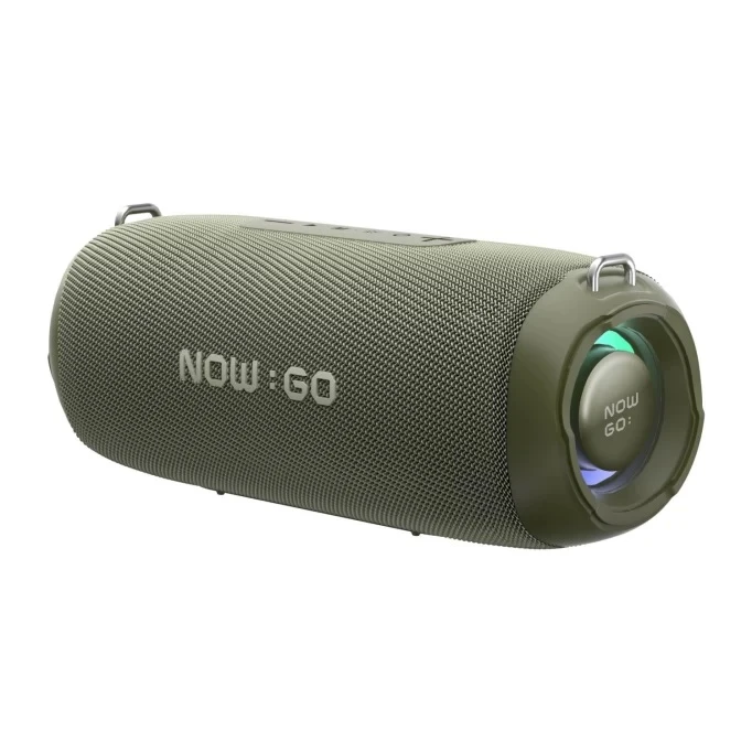 NOWGO F8 40W RGB SPEAKER SU GEÇİRMEZ TAŞINABİLİR KABLOSUZ BLUETOOTH HOPARLÖR YEŞİL