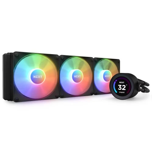 NZXT Kraken Elite RGB IPS LCD RL-KR36E-B2 Siyah 360 mm İşlemci Sıvı Soğutucu