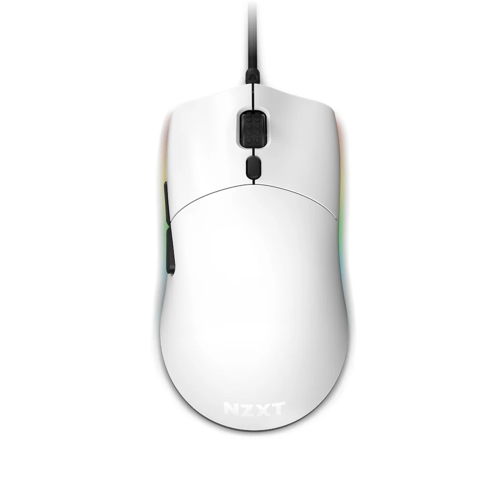 NZXT LİFT BEYAZ KABLOLU GAMİNG MOUSE