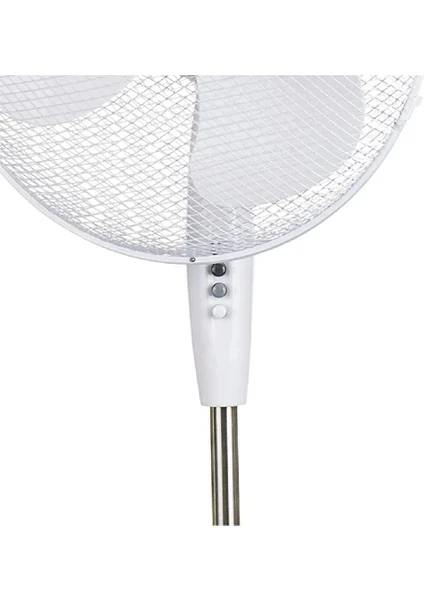 Opp Ayaklı 40 cm Beyaz Vantilatör 45 Watt 90 Derece