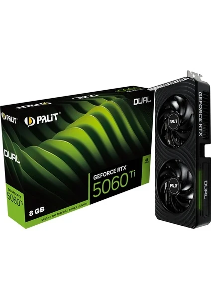 Palit GeForce RTX 5060 Ti Dual 8GB GDDR7 128 Bit DLSS 4 Ekran Kartı