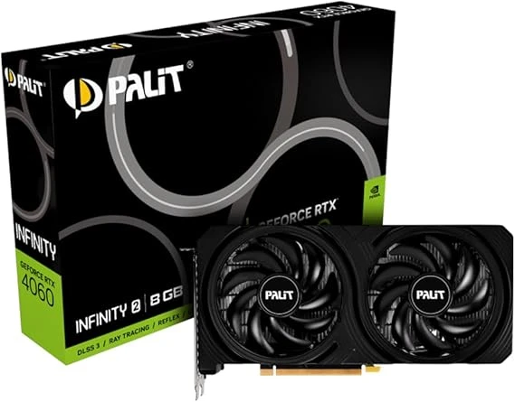Palit RTX 4060 INFINITY Dual 8GB 128Bit GDDR6 Ekran Kartı
