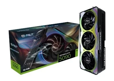 Palit Nvidia GeForce RTX5090 GAMEROCK 32GB 512Bit GDDR7 Ekran Kartı NE75090019R5-GB2020G