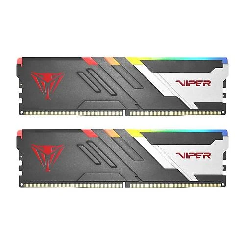 Patriot 32GB (2x16) Viper Venom RGB 6000MHz CL30 DDR5 EXPO Ram (PVVR532G600C30K)