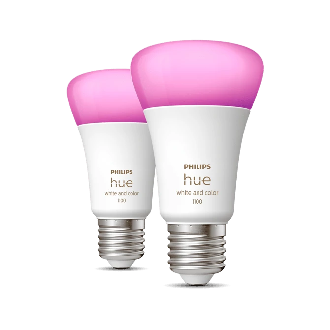 PHİLİPS HUE 9-75W RENKLİ AKILLI AMPUL 2Lİ EKOPAKET E27 BLUETOOTH ÖZELLİKLİ