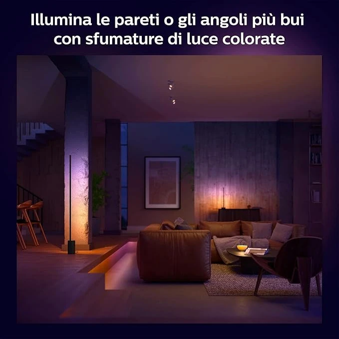 Philips Hue Gradient Signe Zemin Işığı - Siyah