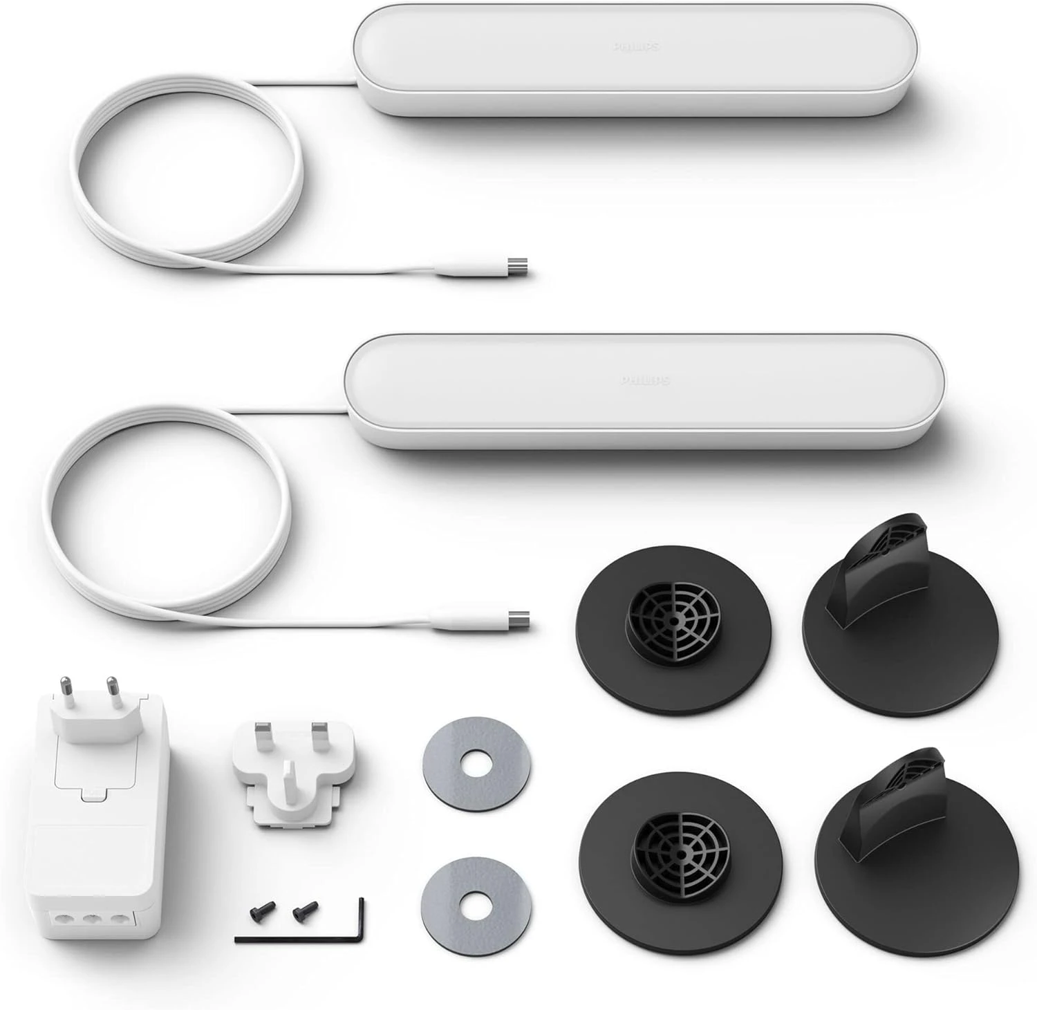 Philips Hue Play 2'li Ekopaket - Beyaz