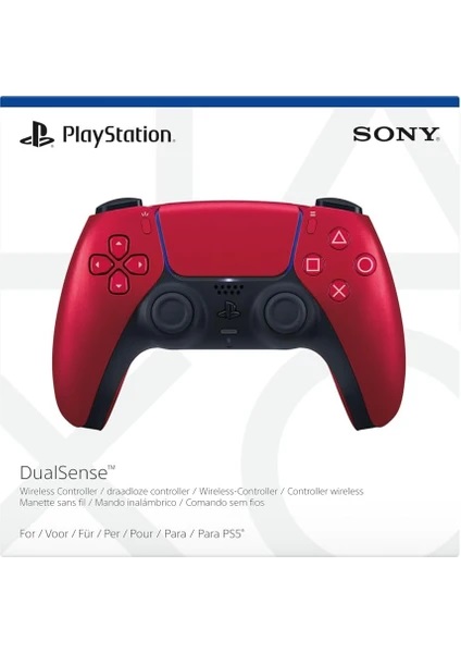 Sony DualSense Volkanik Red Kablosuz PS5 Oyun Kolu (ithalatçı Garantili)
