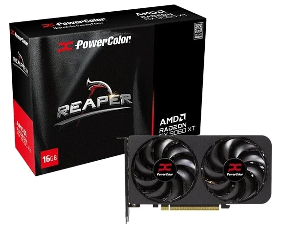PowerColor RX 9060 XT Reaper 16G-A 128 Bit GDDR6 16 GB Ekran Kartı