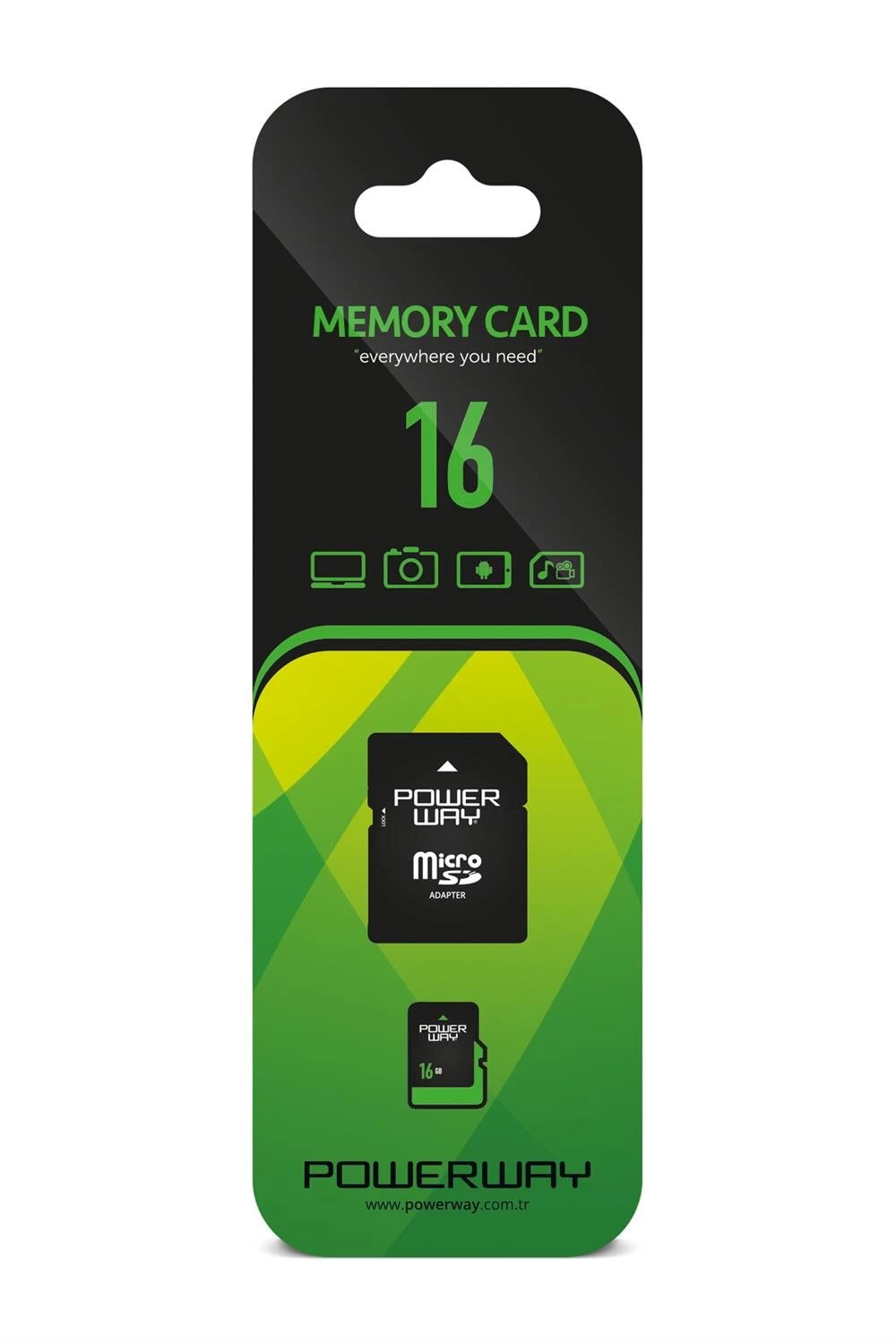 Powerway 16 GB Micro SD Kart