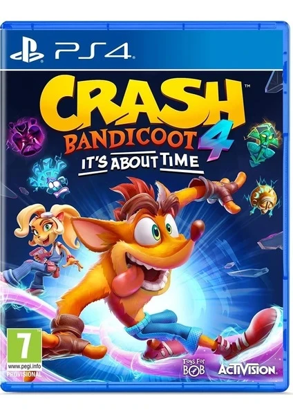 PS4 OYUN CRASH BANDİCOOT 4 - IT'S ABOUT TİME PS4 PLAYSTATION 4 ACTIVISION BLIZZARD-