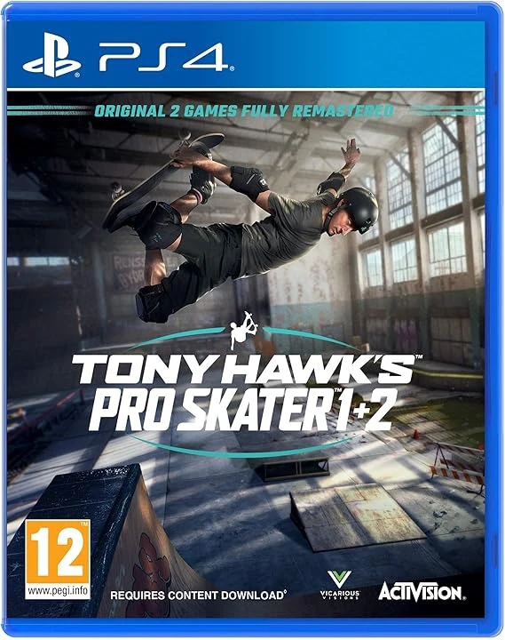 PS4 Tony Hawk's Pro Skater 1 + 2 Oyun