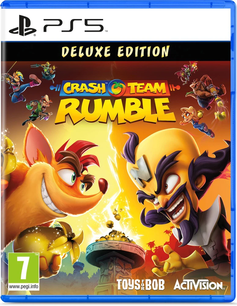 PS5 OYUN CRASH TEAM RUMBLE DELUXE EDITION OYUN