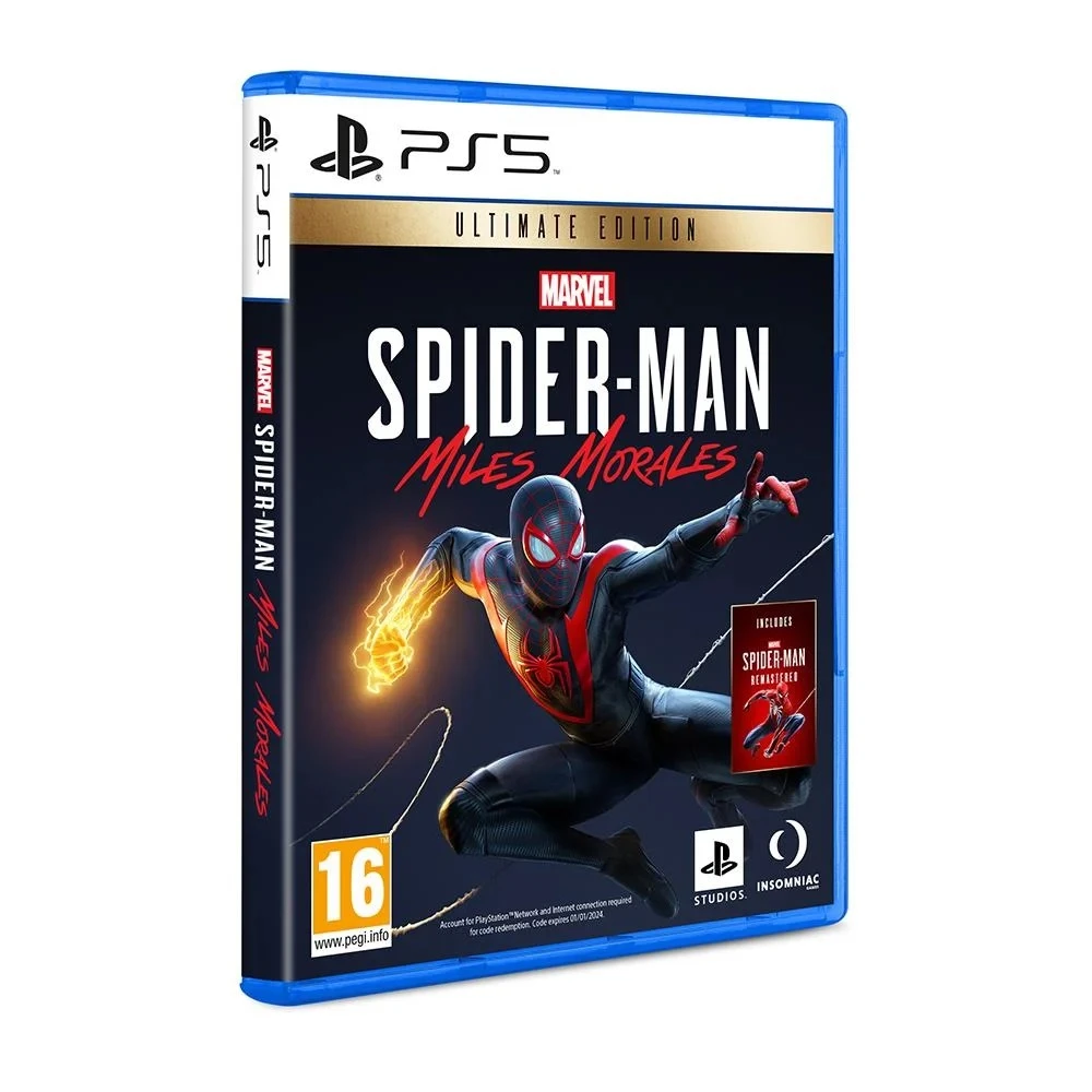 PS5 Marvel's Spider Man Miles Morales Ultimate Edition Oyun