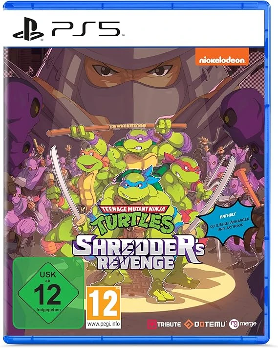 PS5 TEENAGE MUTANT NINJA TURTLES SHREDDERS REVENGE OYUN